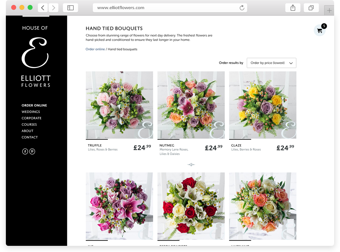 House of Elliot Flowers